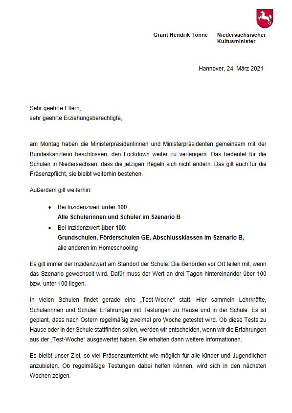 elternbrief märz 21